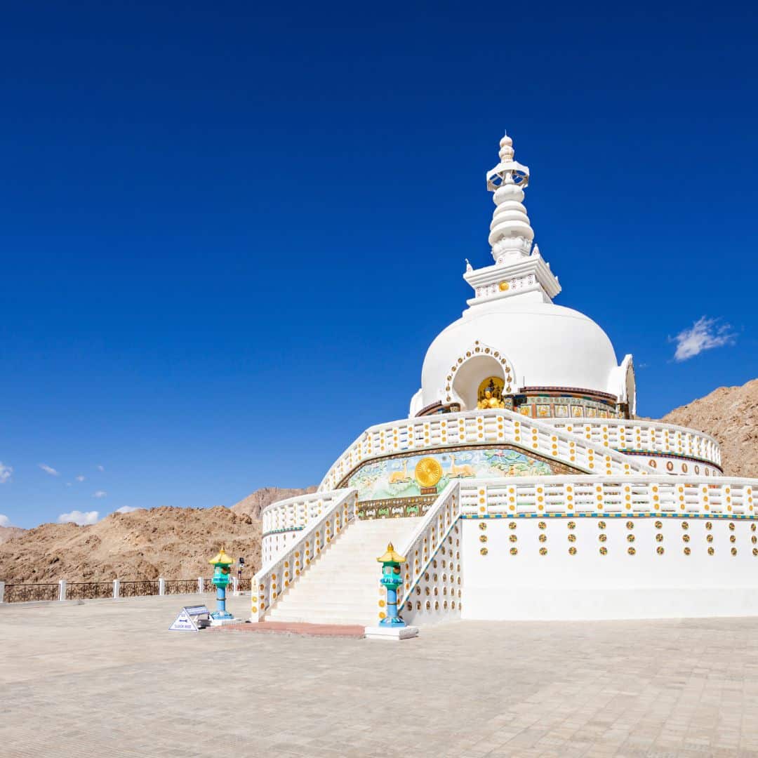 Shanti Stupa